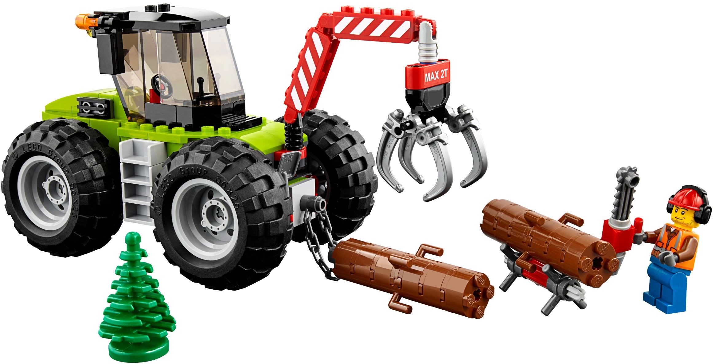 LEGO City Great Vehicles 60181 Traktor do lesa