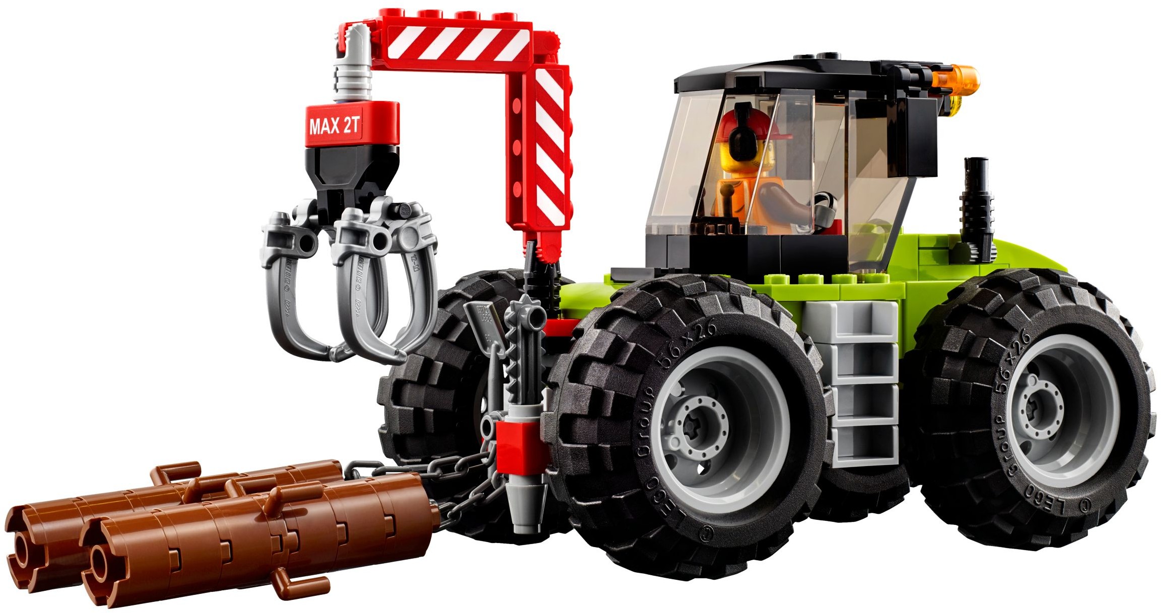 LEGO City Great Vehicles 60181 Traktor do lesa