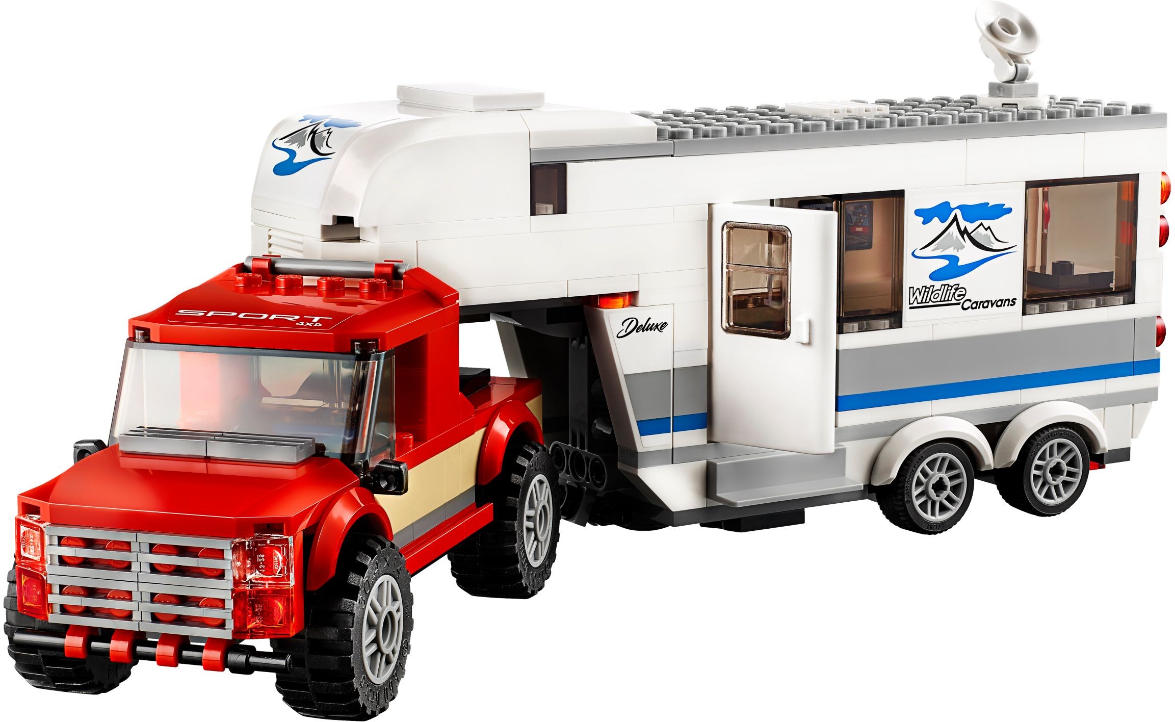 LEGO City Great Vehicles 60182 Pick-up a karavan