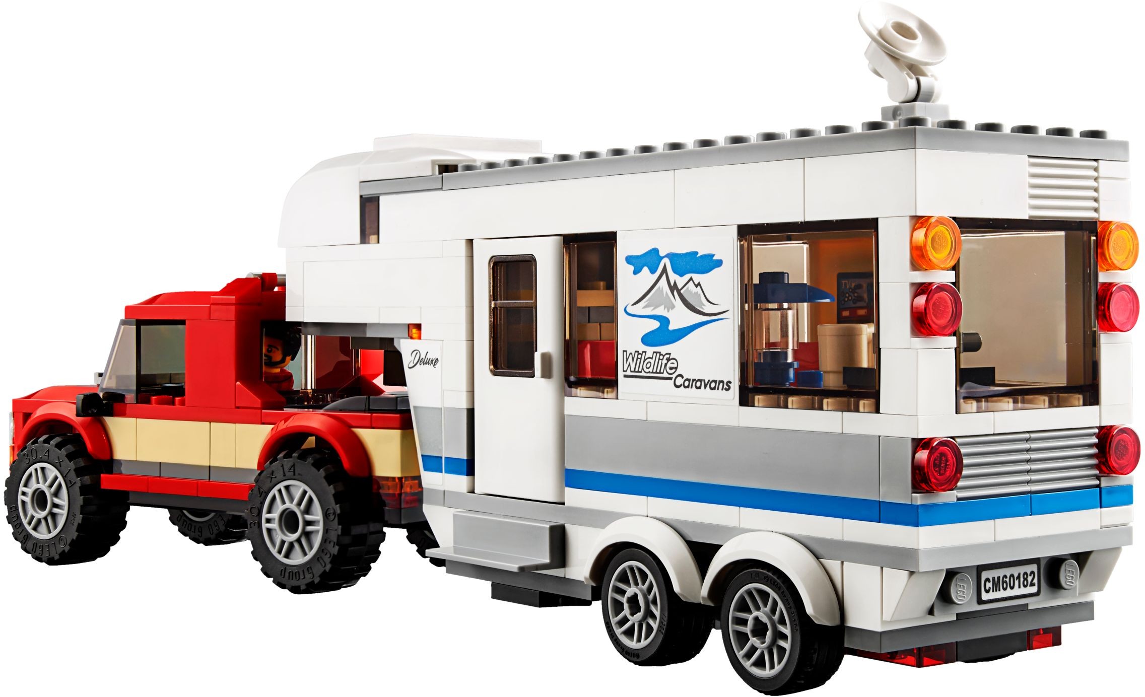 LEGO City Great Vehicles 60182 Pick-up a karavan
