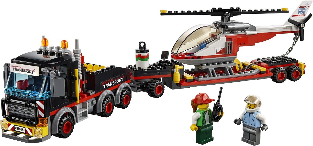 LEGO City Great Vehicles 60183 Tahač na přepravu těžkého nákladu