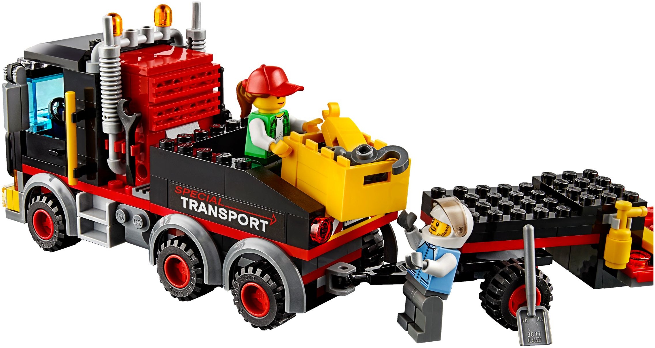 LEGO City Great Vehicles 60183 Tahač na přepravu těžkého nákladu
