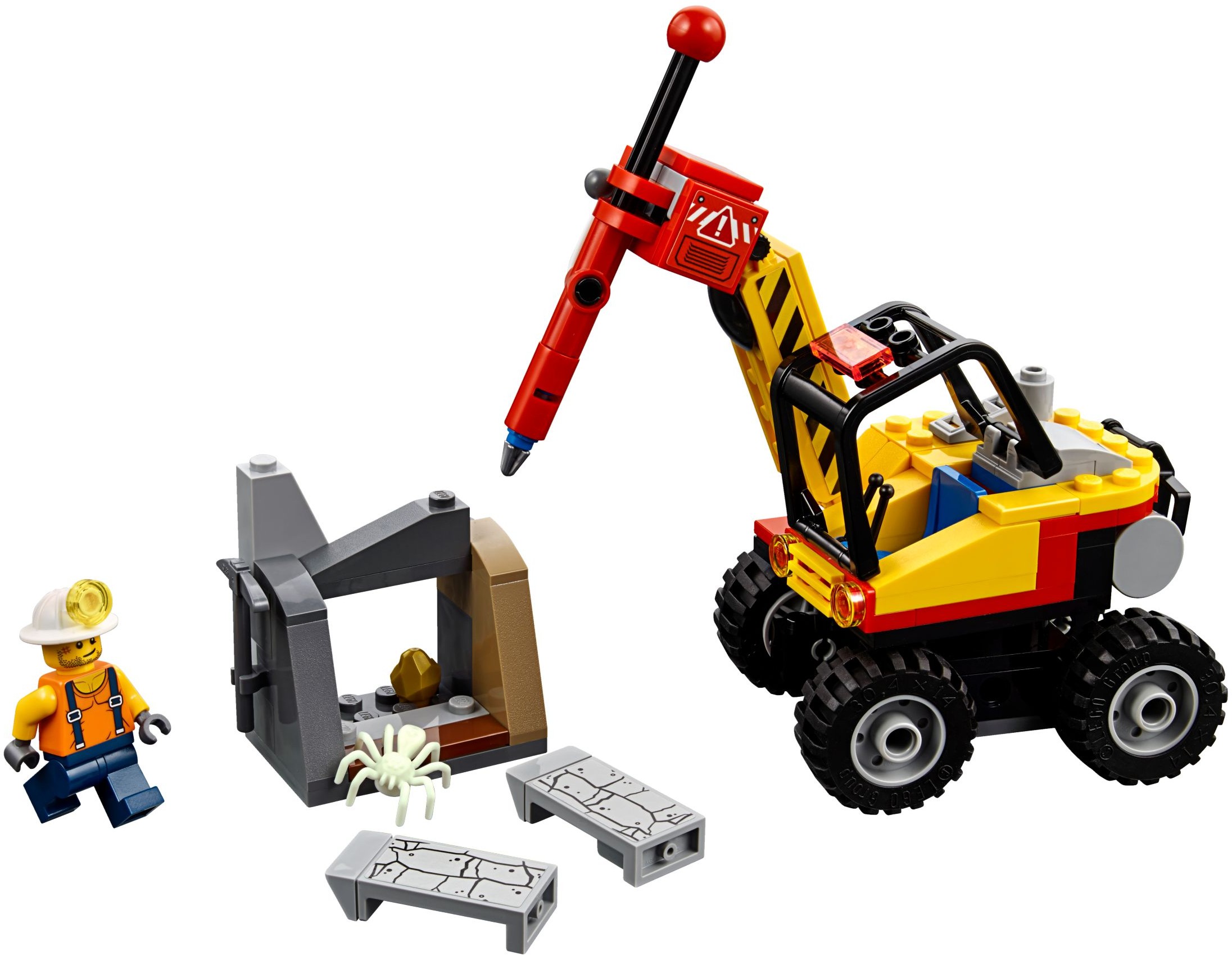 LEGO City Mining 60185 Důlní drtič kamenů