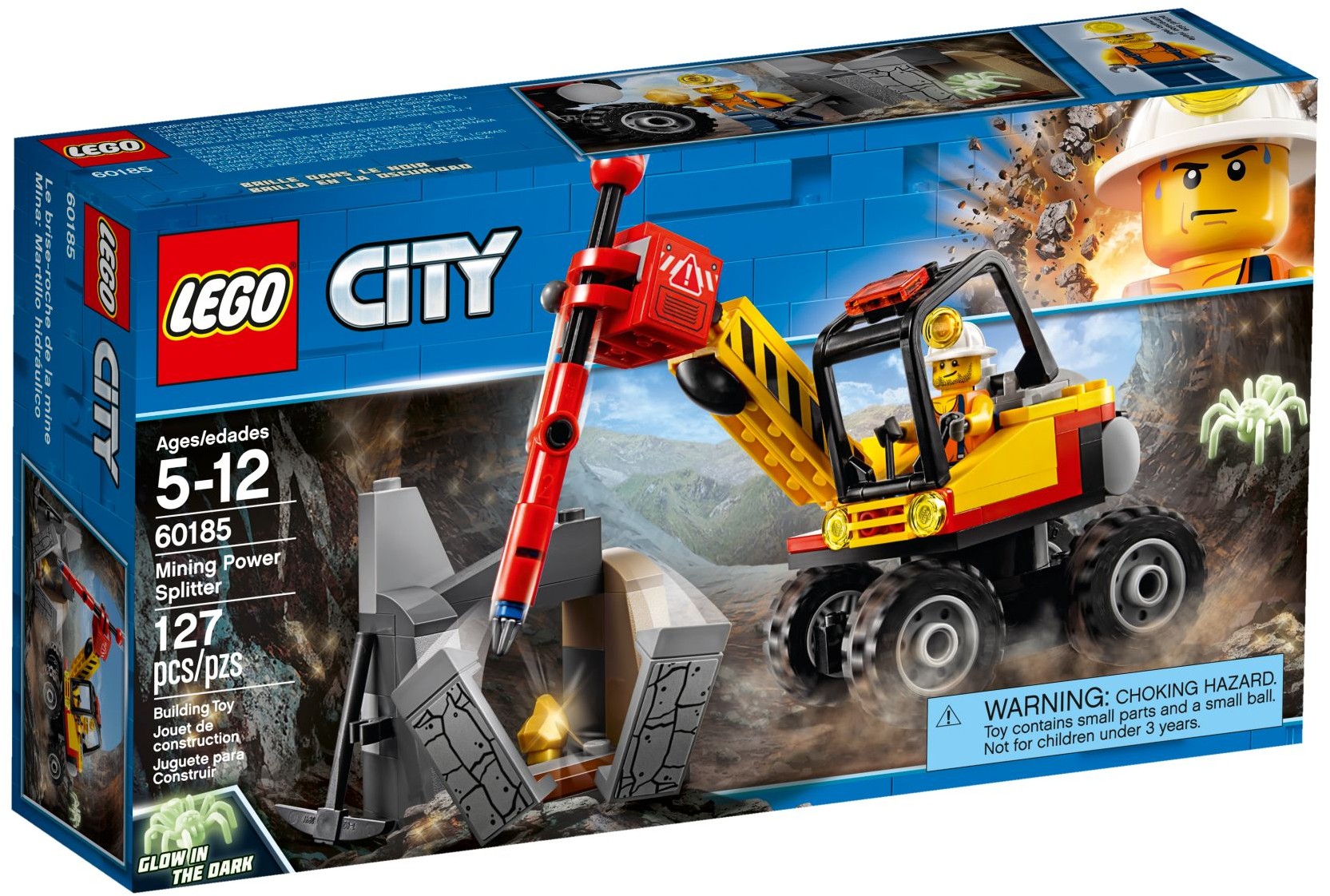 LEGO City Mining 60185 Důlní drtič kamenů