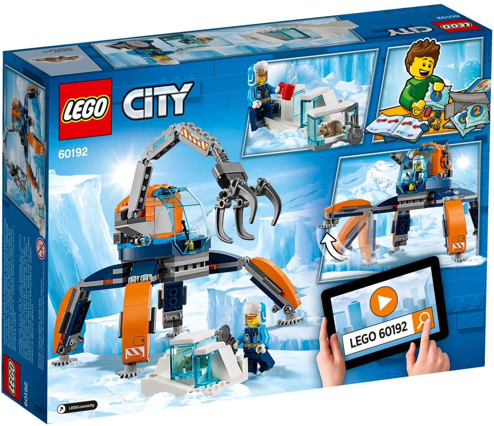 LEGO City Arctic  60192 Polární pásové vozidlo