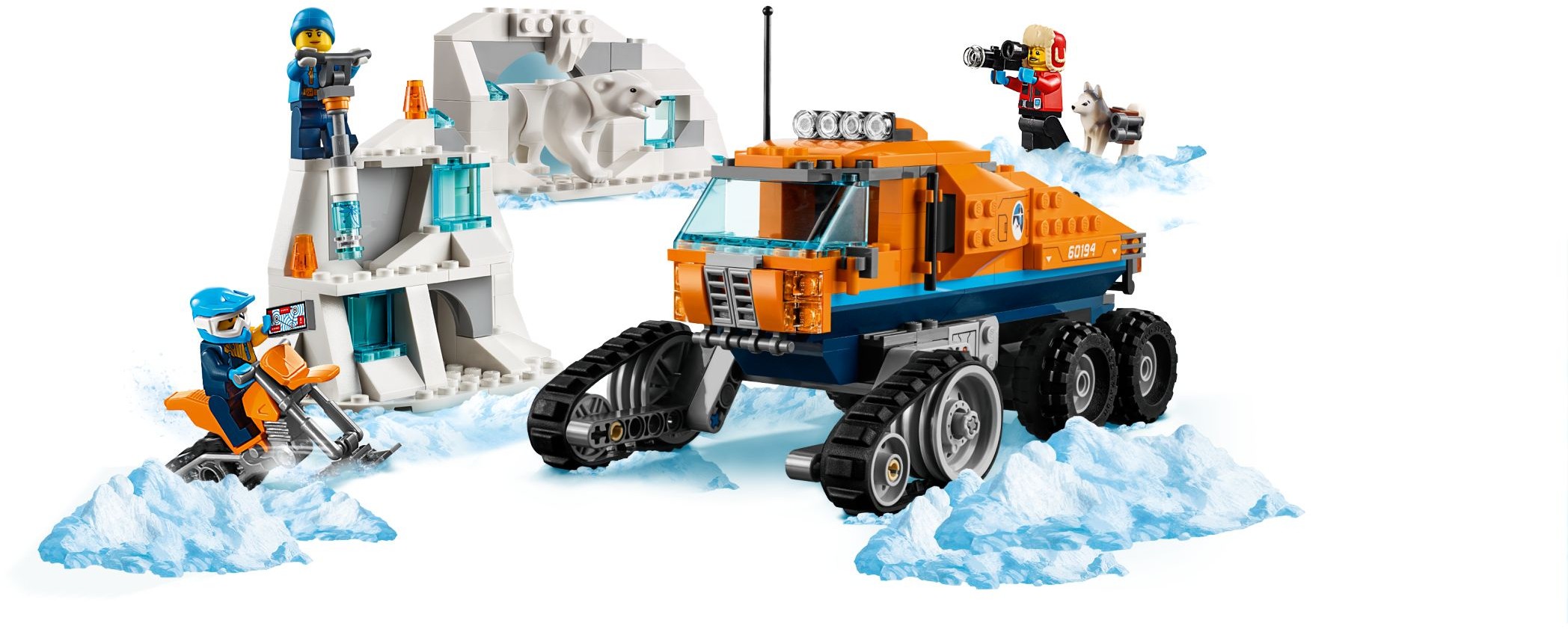 LEGO City Arctic 60194 Průzkumné polární vozidlo