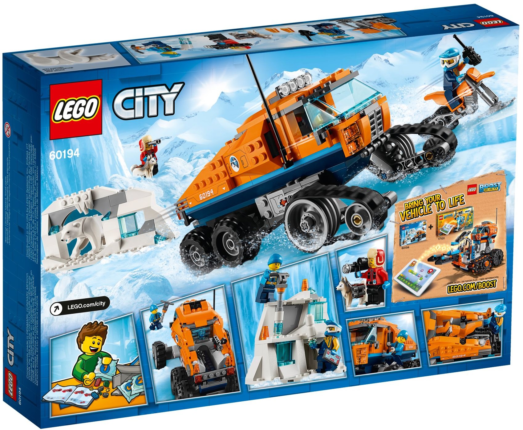 LEGO City Arctic 60194 Průzkumné polární vozidlo