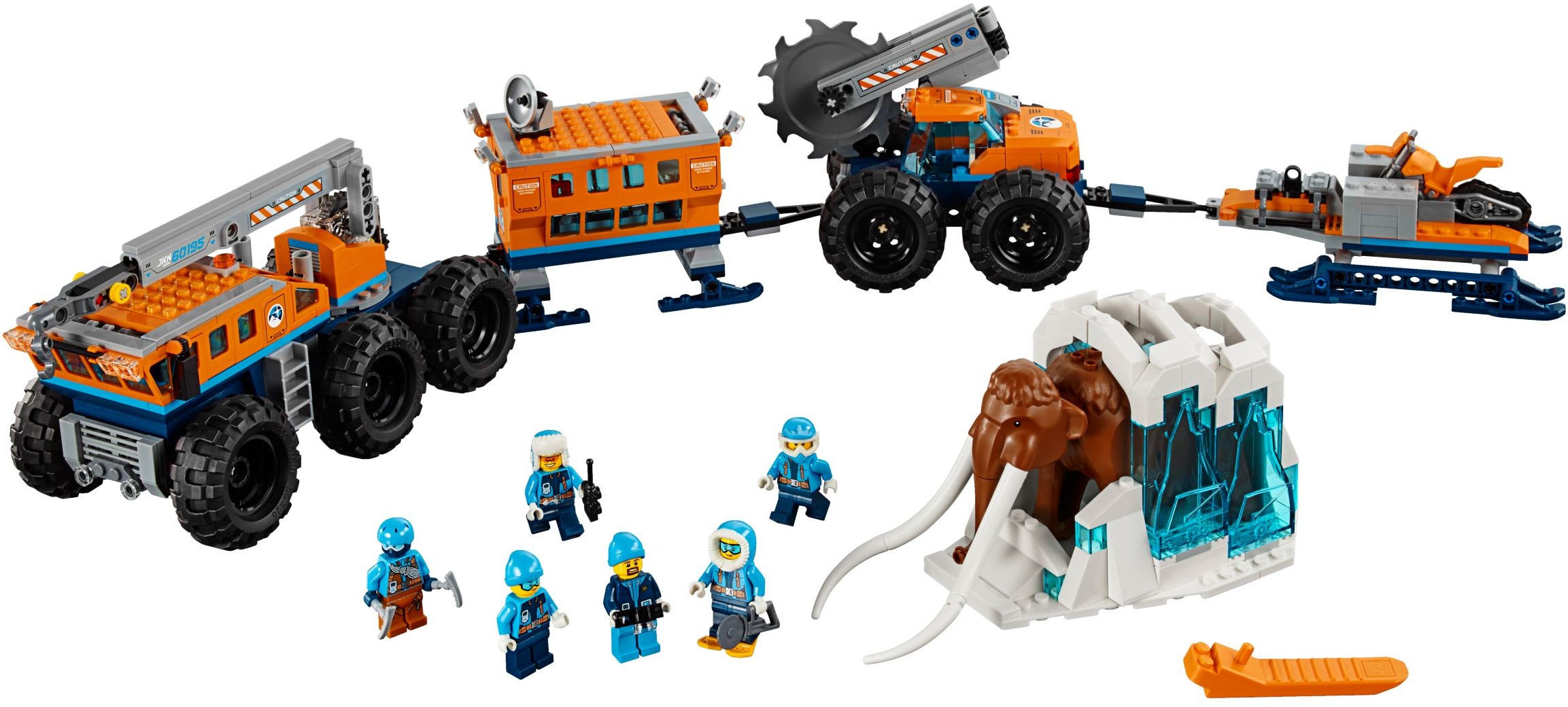 LEGO City Arctic 60195 Mobilní polární stanice