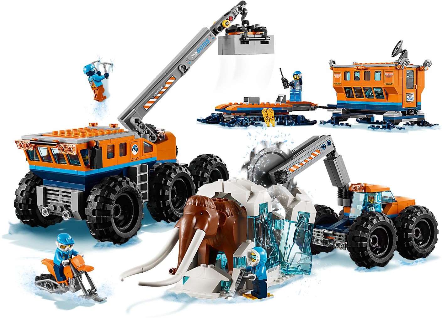 LEGO City Arctic 60195 Mobilní polární stanice
