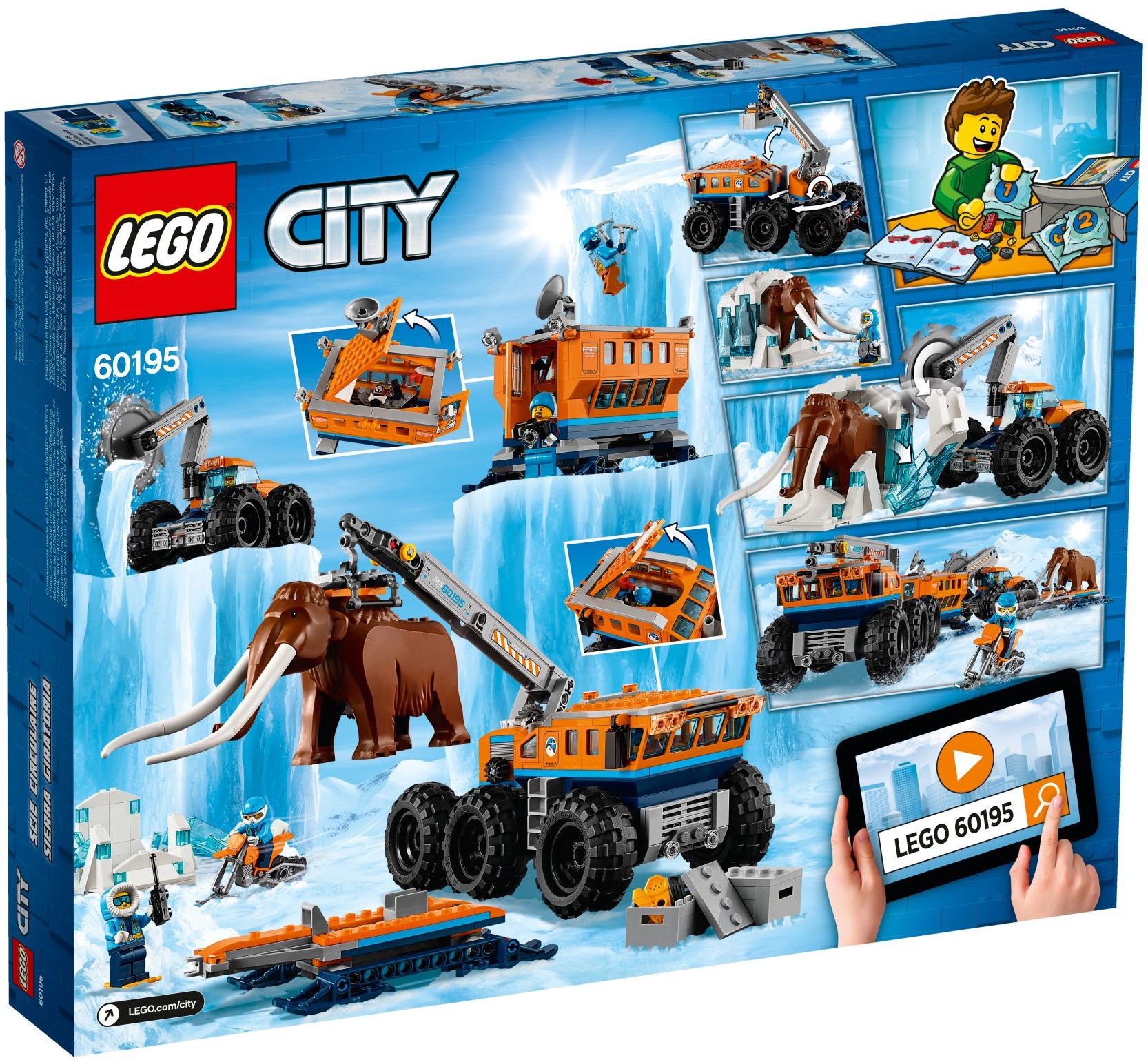 LEGO City Arctic 60195 Mobilní polární stanice
