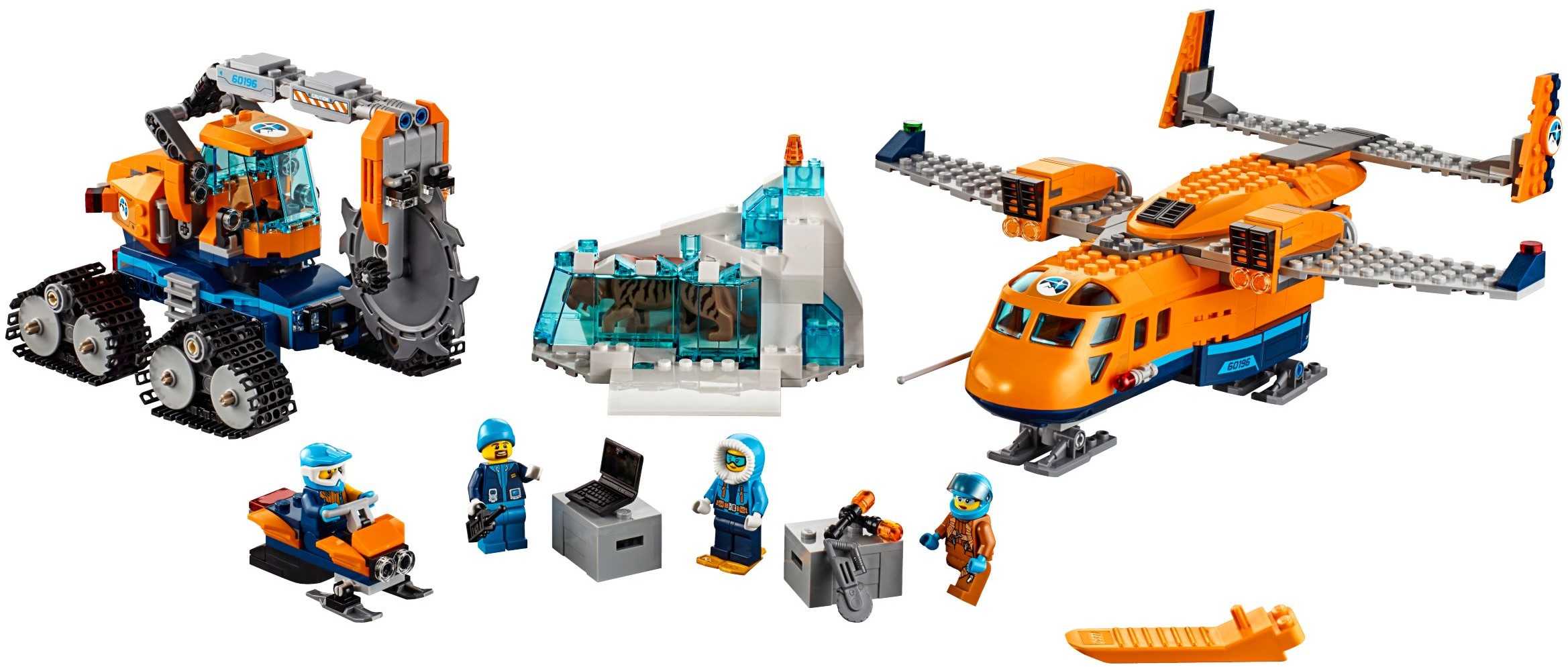 LEGO City Arctic 60196 Polární zásobovací letadlo