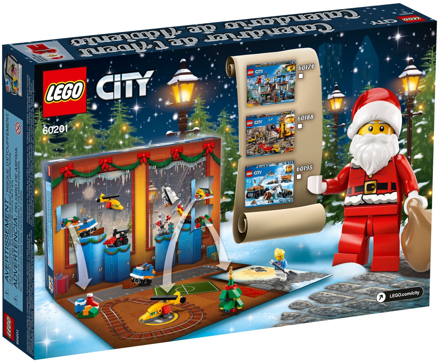 LEGO City 60201 Adventní kalendář 2018