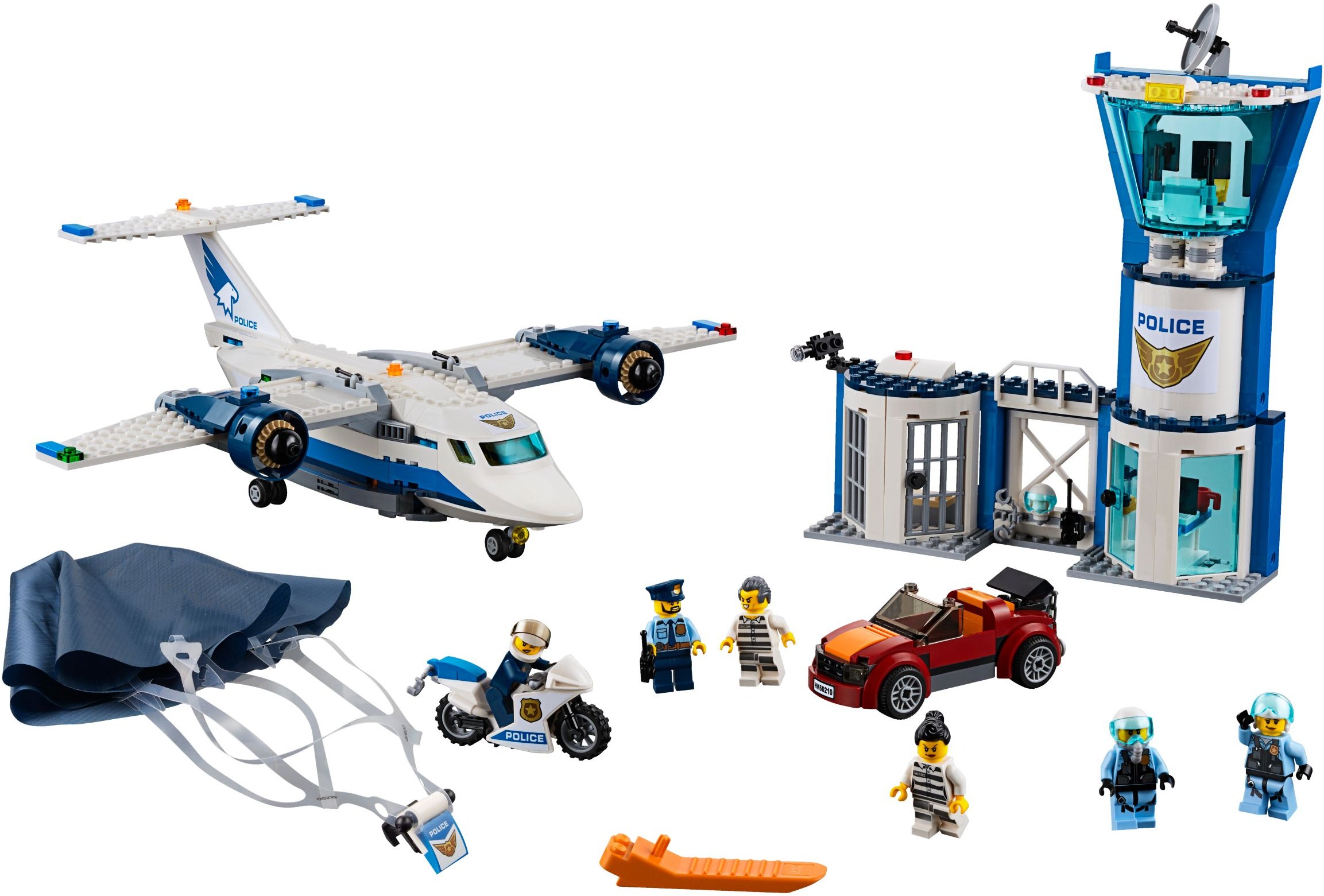 LEGO City 60210 Základna Letecké policie