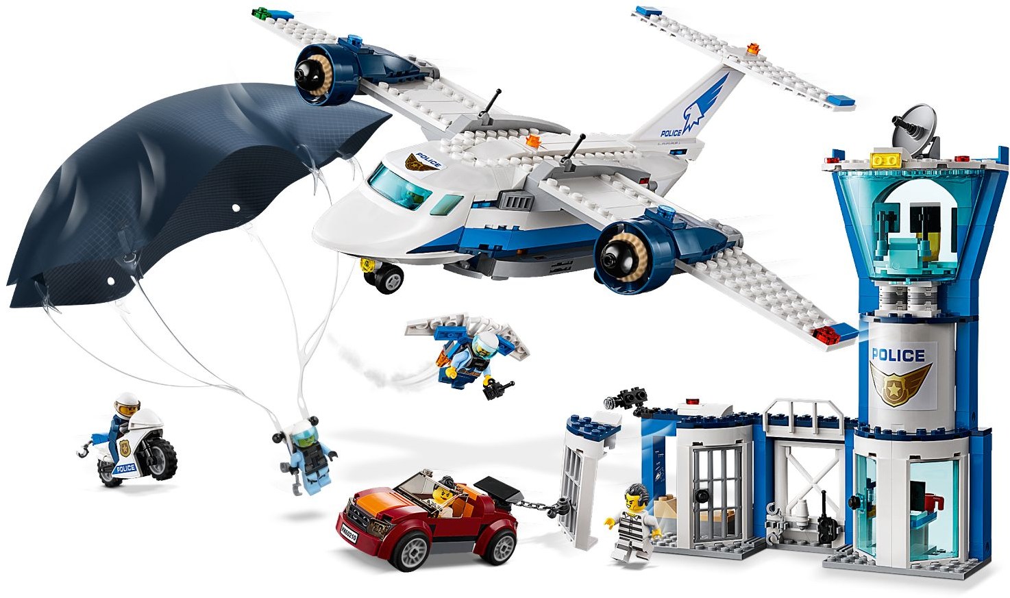 LEGO City 60210 Základna Letecké policie
