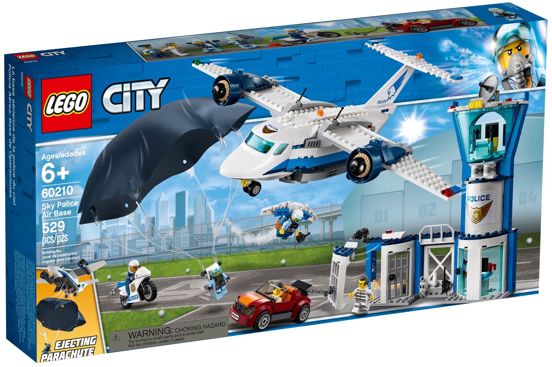 LEGO City 60210 Základna Letecké policie