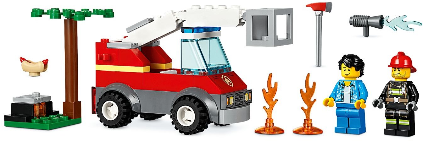 LEGO City 60212 Grilování a požár