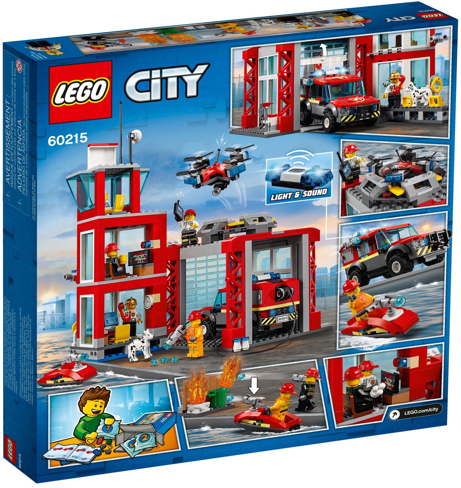LEGO City 60215 Hasičská stanice