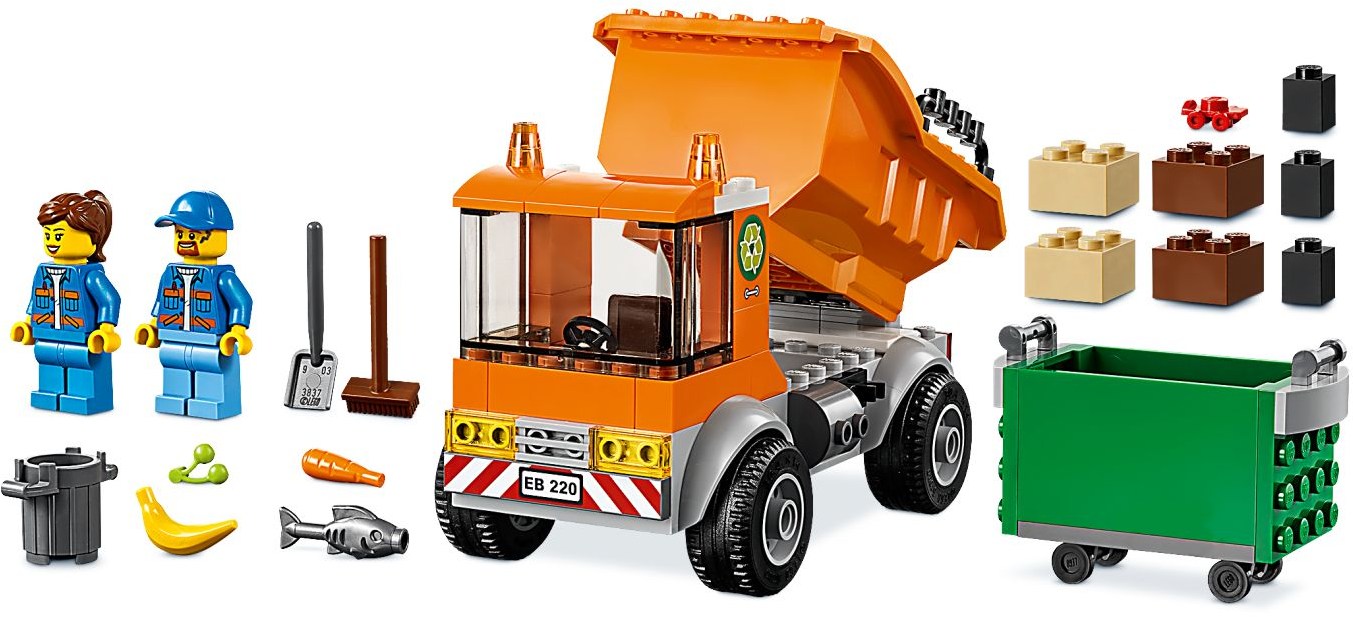LEGO City 60220 Popelářské auto