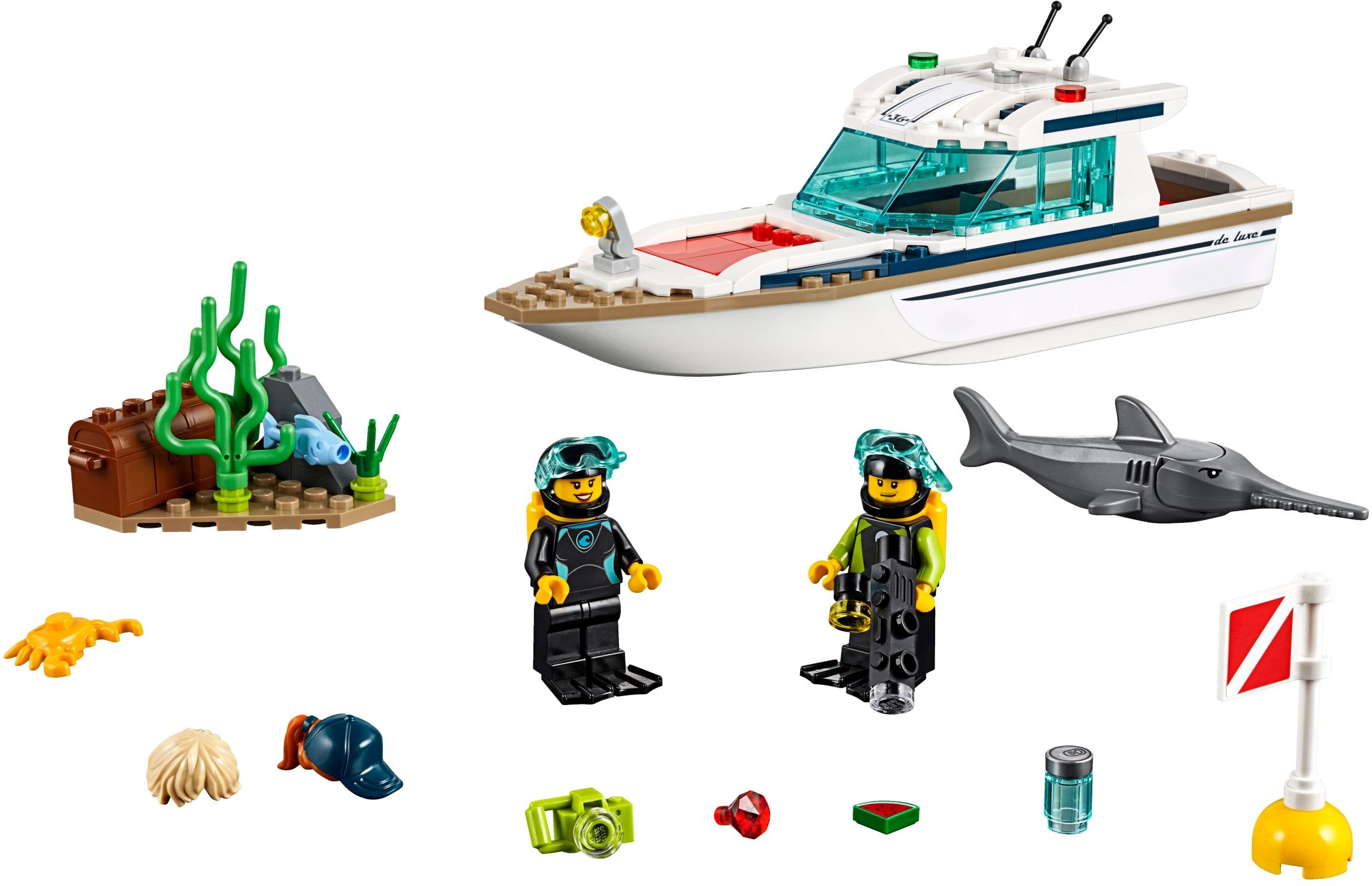LEGO City 60221 Potápěčská jachta