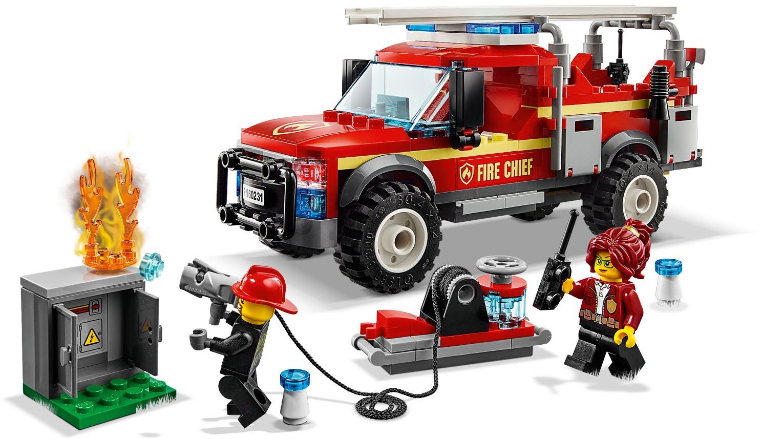 LEGO City 60231 Zásahový vůz velitelky hasičů