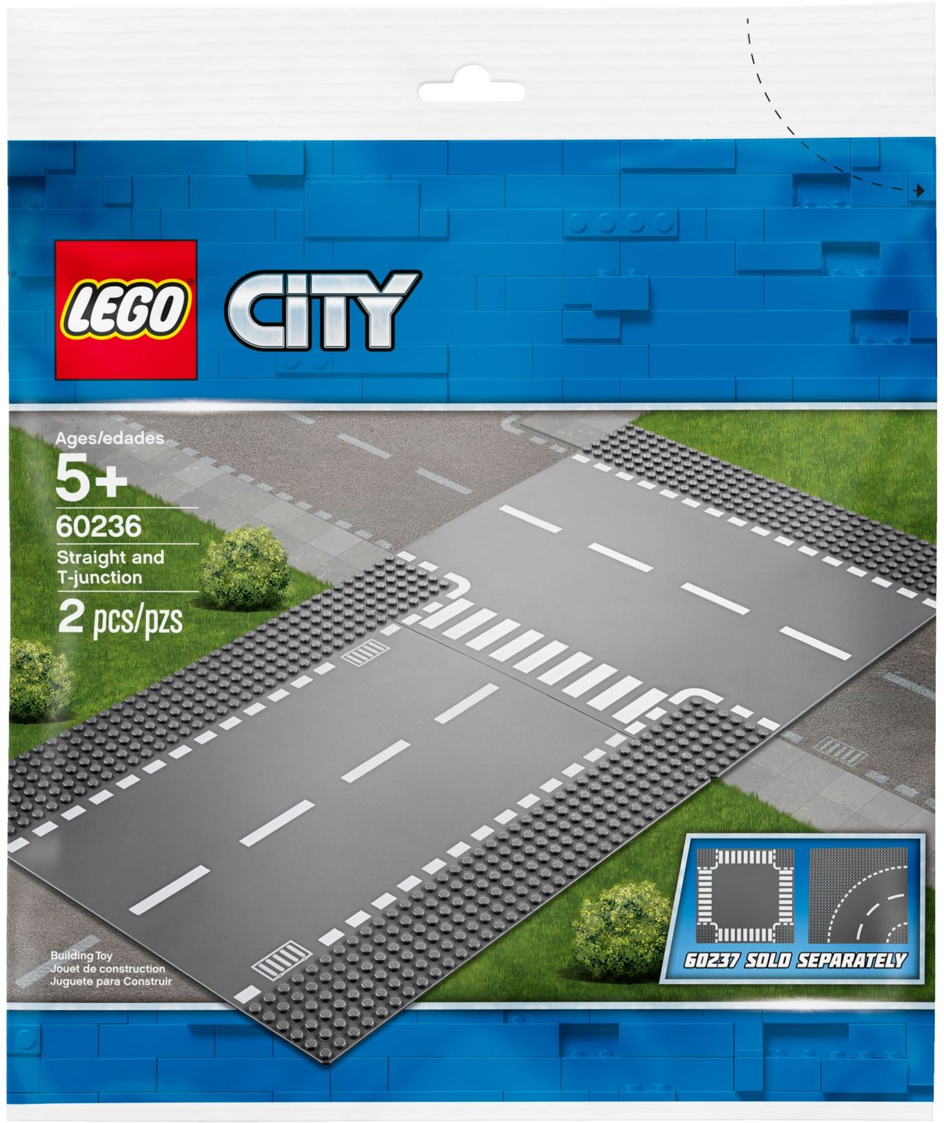 LEGO City 60236 Rovná cesta s kři·ovatkou