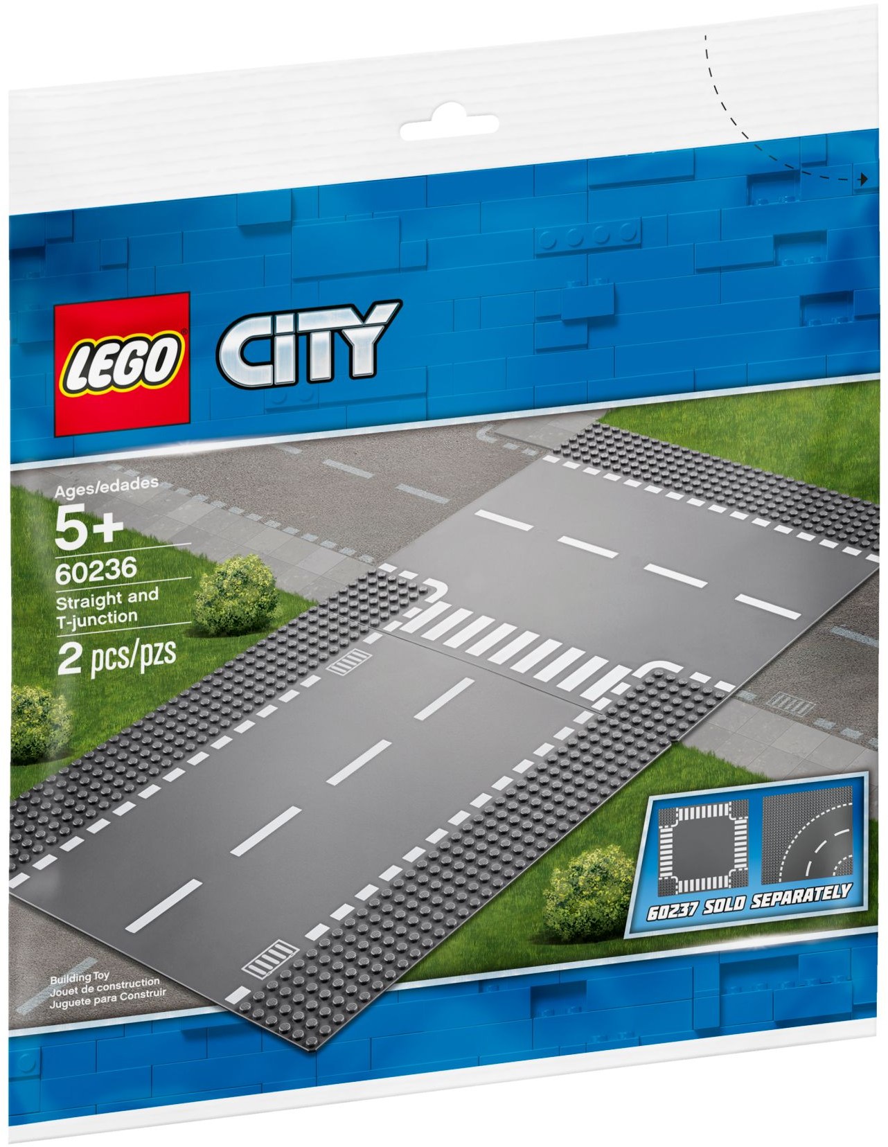 LEGO City 60236 Rovná cesta s kři·ovatkou
