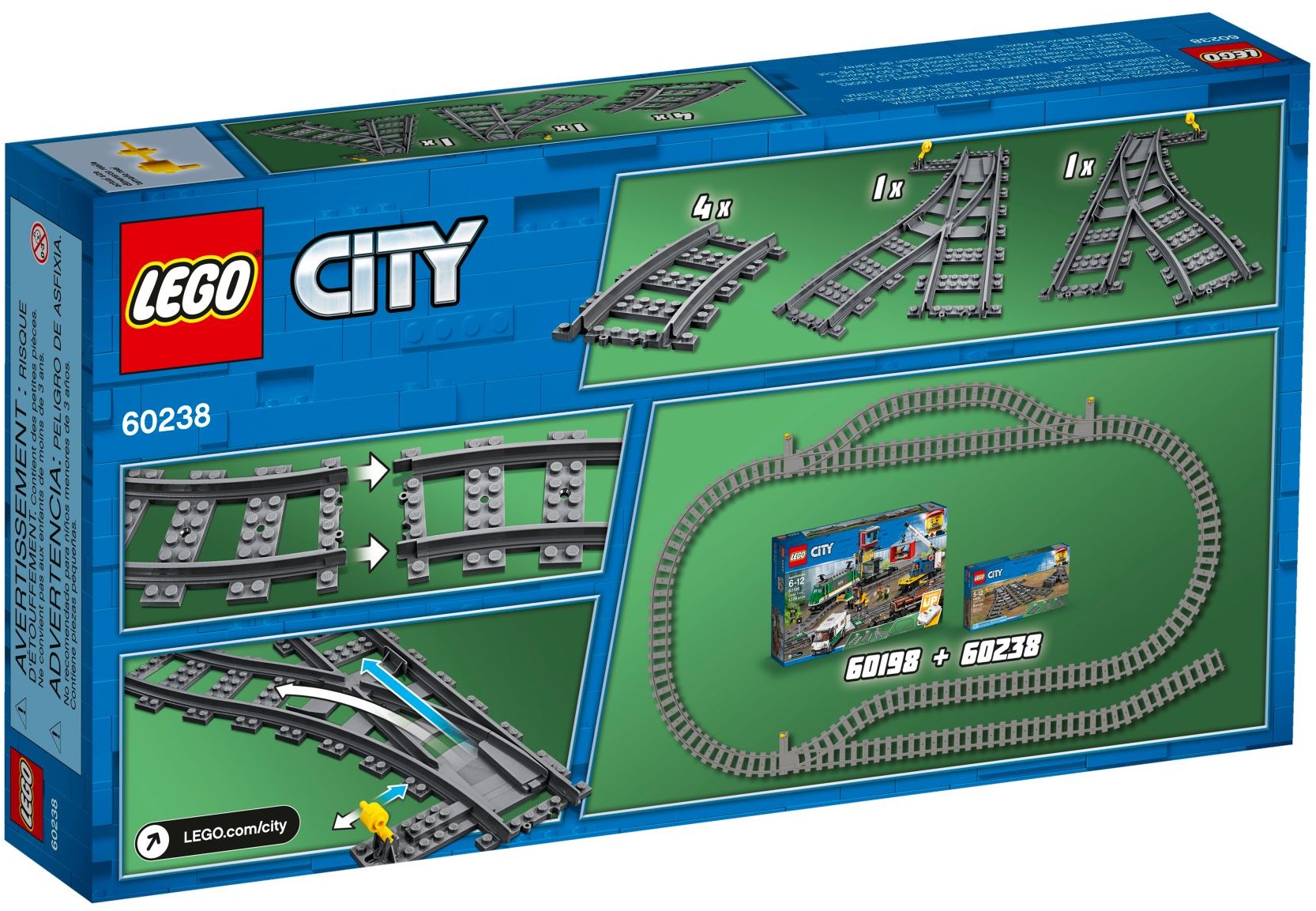 LEGO City 60238 Výhybky