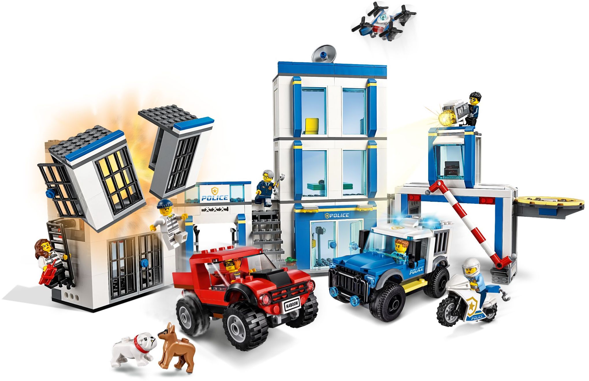LEGO City 60246 Policejní stanice