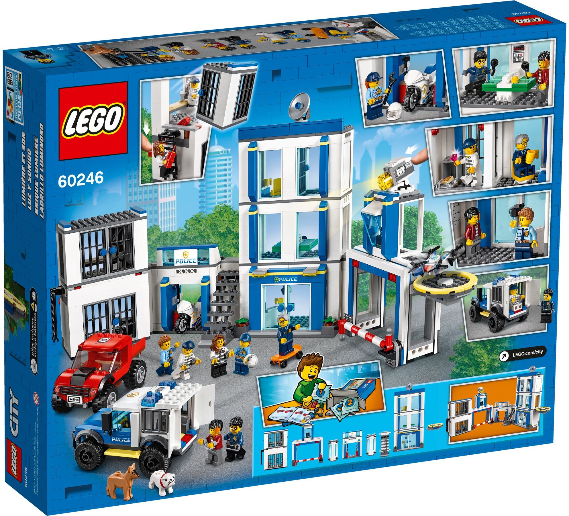 LEGO City 60246 Policejní stanice