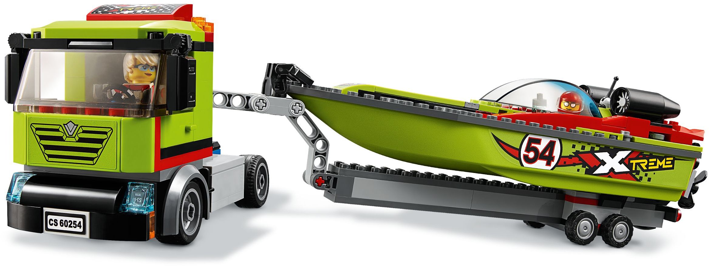 LEGO City 60254 Přeprava závodního člunu