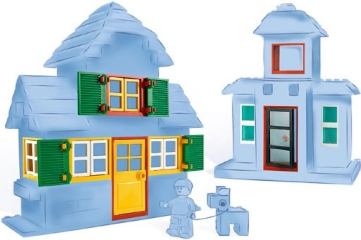LEGO Kostičky 6117 Dveře a okna 