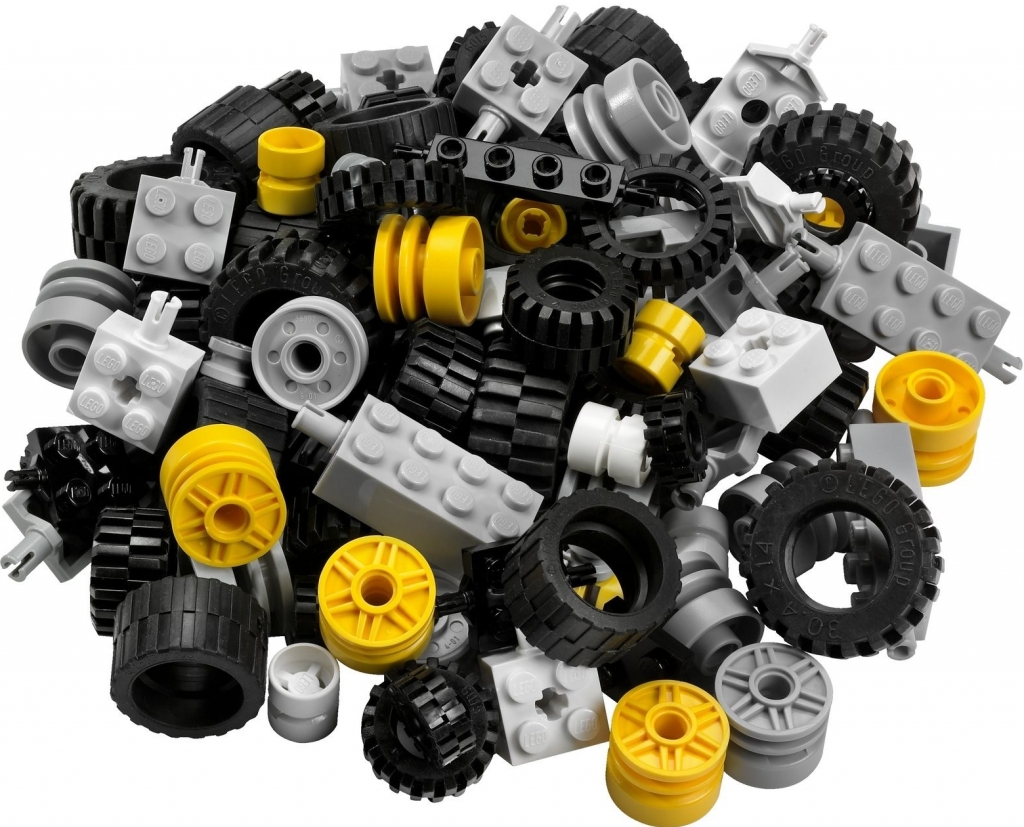 LEGO Kostičky 6118 Kolečka