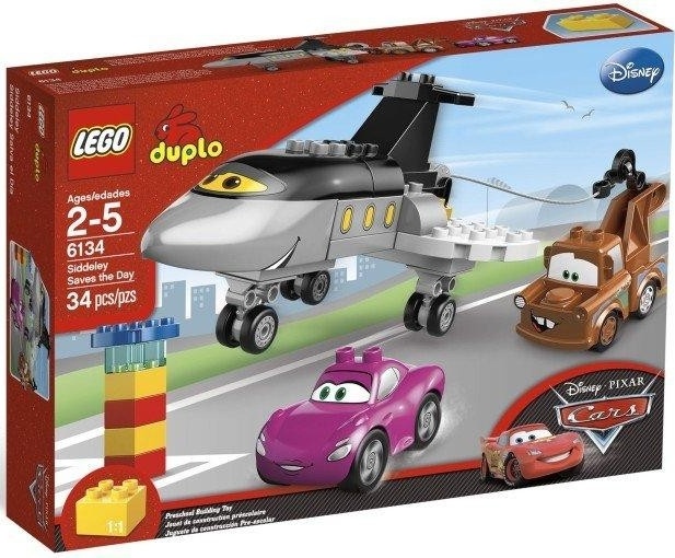 LEGO DUPLO Cars 6134 Tryskáč Siddeley zasahuje