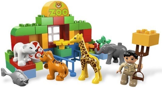 LEGO DUPLO Kostičky 6136 Moje první ZOO