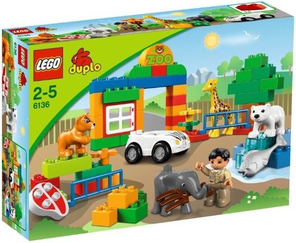LEGO DUPLO Kostičky 6136 Moje první ZOO