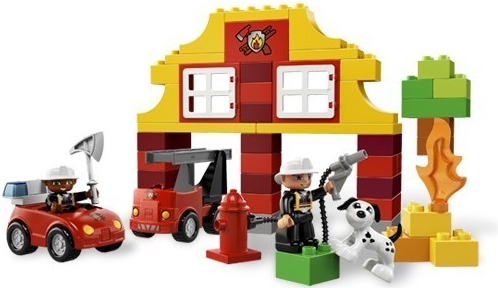 LEGO DUPLO Kostičky 6138 Moje první hasičská stanice