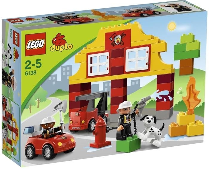 LEGO DUPLO Kostičky 6138 Moje první hasičská stanice