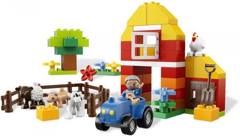 LEGO DUPLO Kostičky 6141 Moje první farma