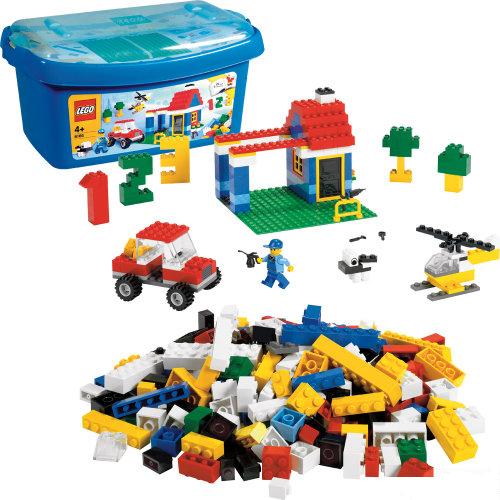 LEGO Kostičky 6166 Velký box s kostkami
