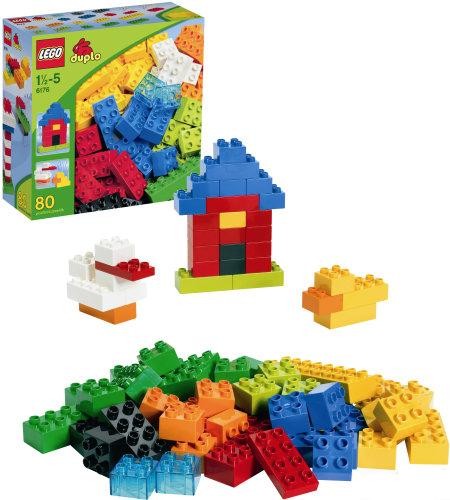 LEGO DUPLO Kostičky 6176 Základní sada Deluxe 80ks
