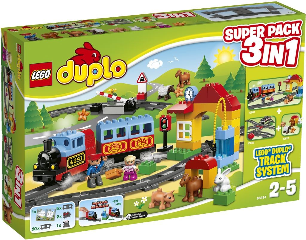 LEGO DUPLO Legoville 66494 Výhodný balíček vlaků