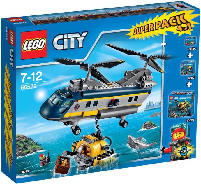 LEGO City 66522 Podmořská výzkumná expedice