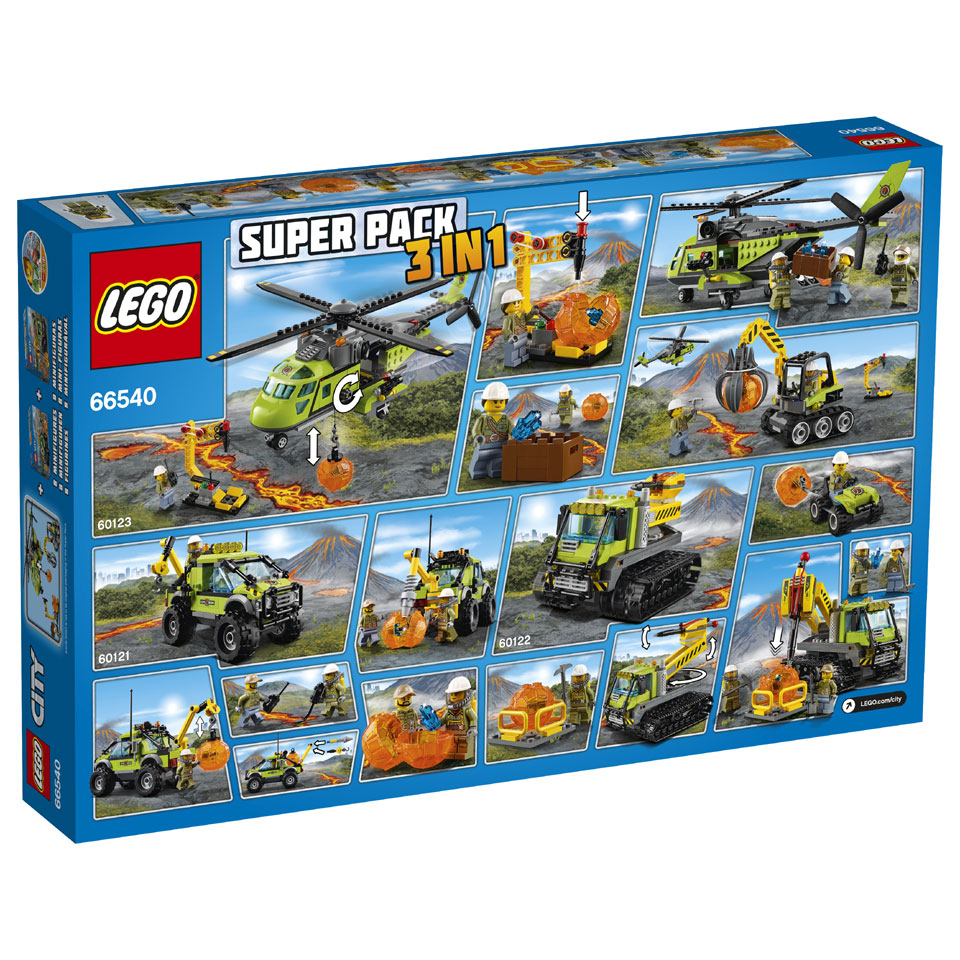 LEGO City Sopka 66540 Set sopeční průzkumníci