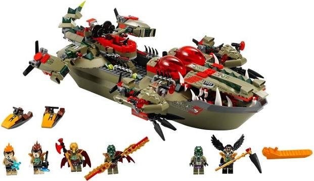 LEGO Chima 70006 Craggerův krokodýlí člun