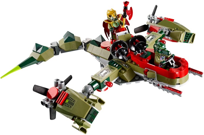 LEGO Chima 70006 Craggerův krokodýlí člun