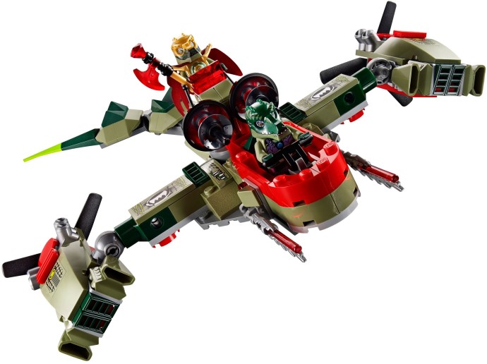 LEGO Chima 70006 Craggerův krokodýlí člun