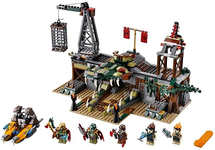LEGO Chima 70014 Crocova skrýš v bažině