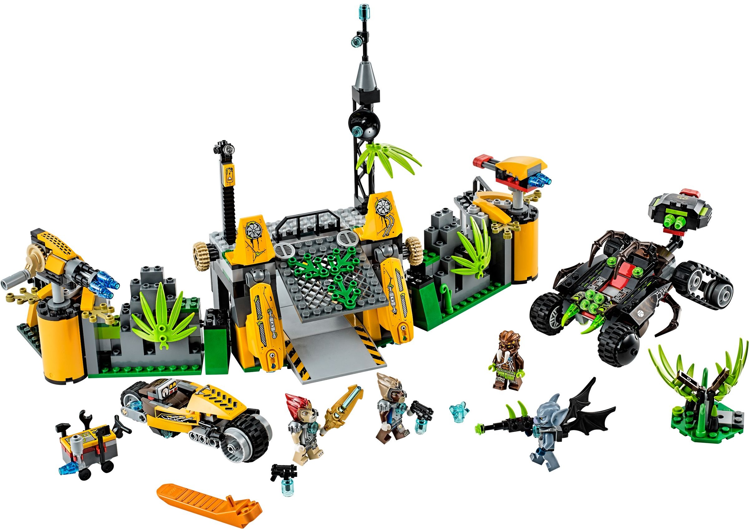 LEGO Chima 70134 Lavertusova základna v divočině