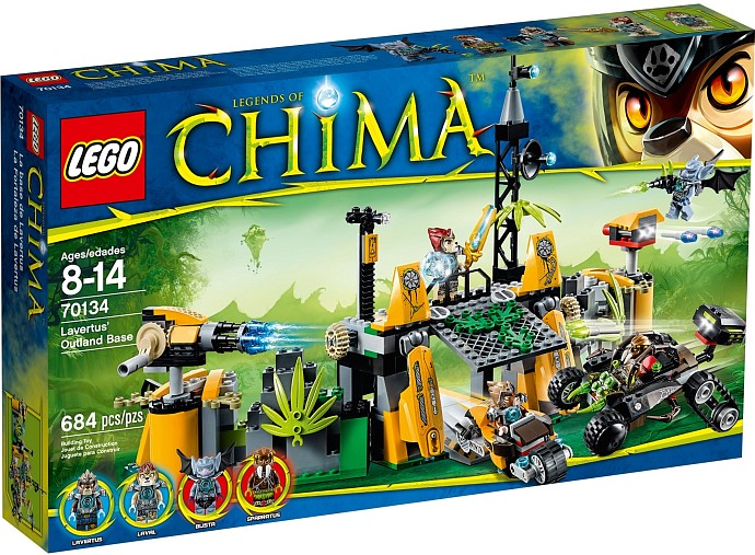 LEGO Chima 70134 Lavertusova základna v divočině