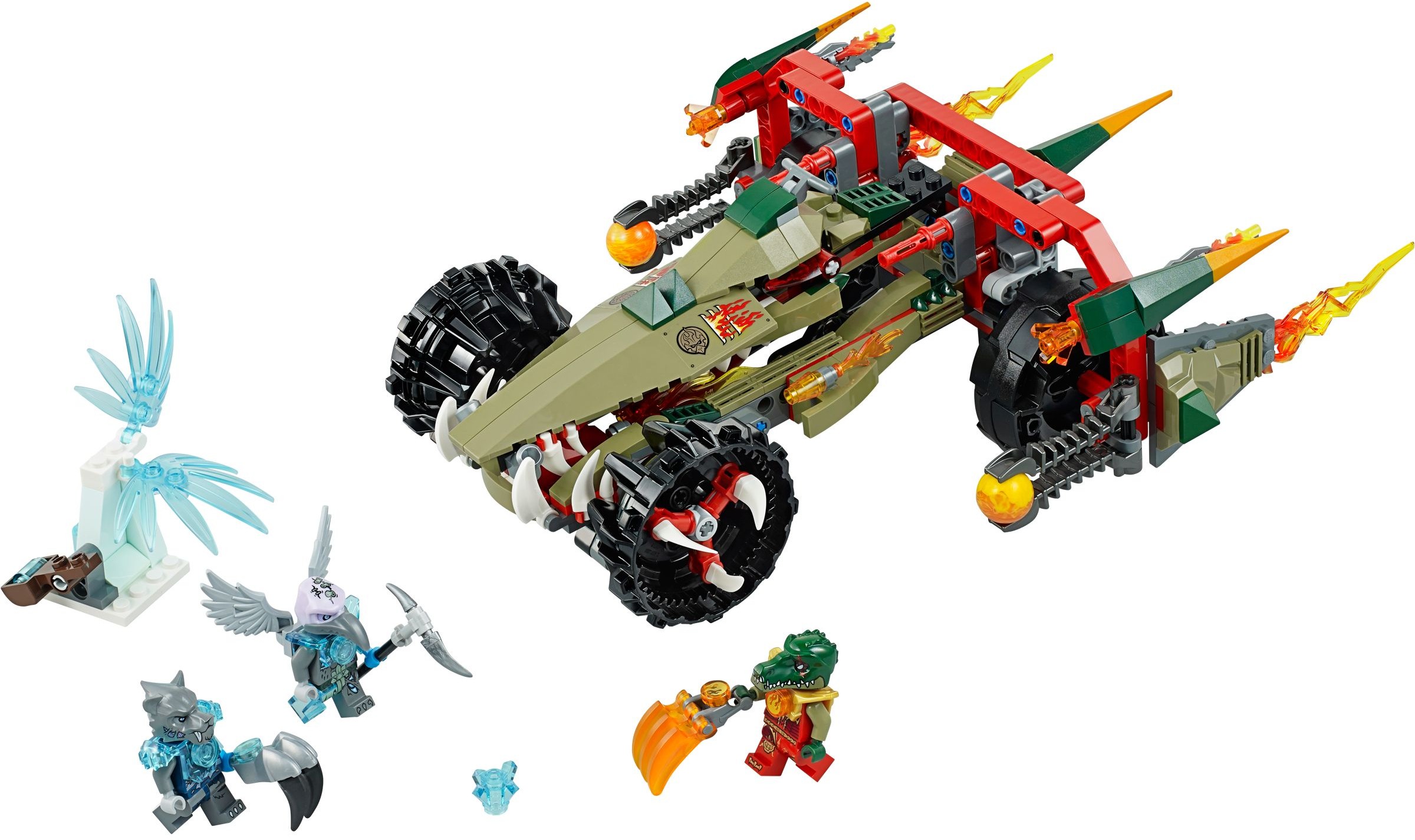 LEGO Chima 70135 Craggerův ohnivý útok